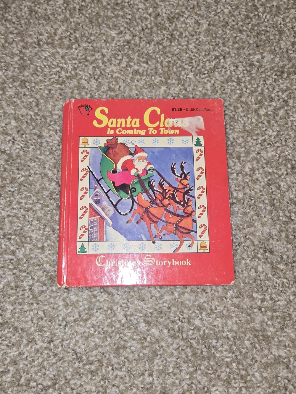 Santa Claus Is Coming to Town 1995 Christmas Storybook